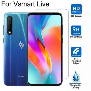 Перейти на Алиэкспресс и купить Для V smart live стекло взрывозащищенное антибликовое закаленное стекло на VSMART Live Защитная пленка для экрана Vsmart Live 6,2 дюймов