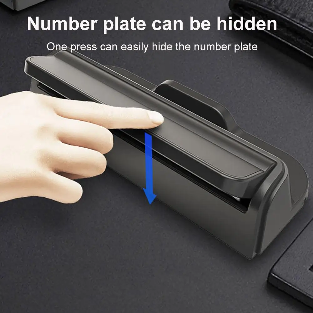 

2 in1Universal Car Luminous Temporary Parking Card Night Phone Number Card Auto Mobile Temporary Stop Sign Interior Phone Holder