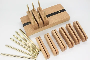 

DIY leather making assistant tool - Mini-side oil rack with magnets that can be slid or removed freely, side oil / oil side aids