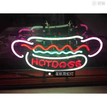 

GLASS NEON SIGN HOT DOGS neon sign led MILLER Genuine Draft Neon Sign Led Neon Beer Sign With Acrylic Base