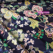 Полметра свободы ткани Tana газон Цветочная симфония ткани одежды