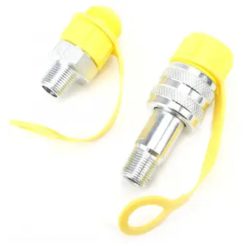 

Hydraulic Coupling Set Zg3/8 Mechanical Oil Pipe Chrome Plated Steel Quick Disconnect Coupler 2019-2020