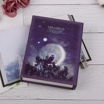 

Creative Notebook Moonlight Box Boxed Locked Coloring Page Diary 10.5 * 14cm
