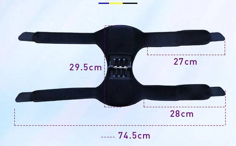 Knee Brace Support Knee Protector Rebound Power leg Knee Pads booster brace Joint support stabilizer Spring Force