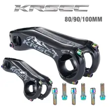 Bicycle stem KRSCT road 20 Degree Stem Road MTB Bicycle lightweight handle 7075CNC aluminum alloy handle 28.6/31.8mm 80/90/100mm