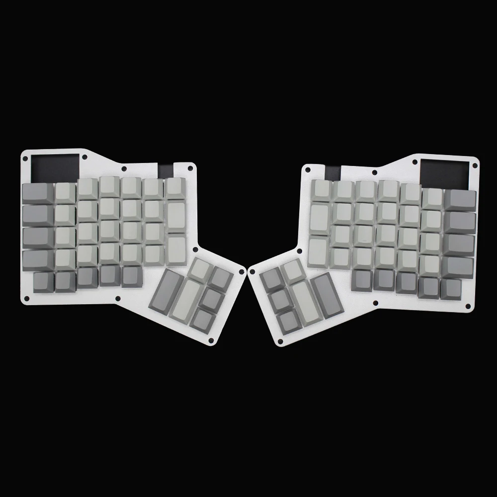 ErgoDox ergo PBT Топ печатных/без печатных чехлы для клавиш механическая клавиатура колпачка для MX переключатели Вишневый профиль серые шапки