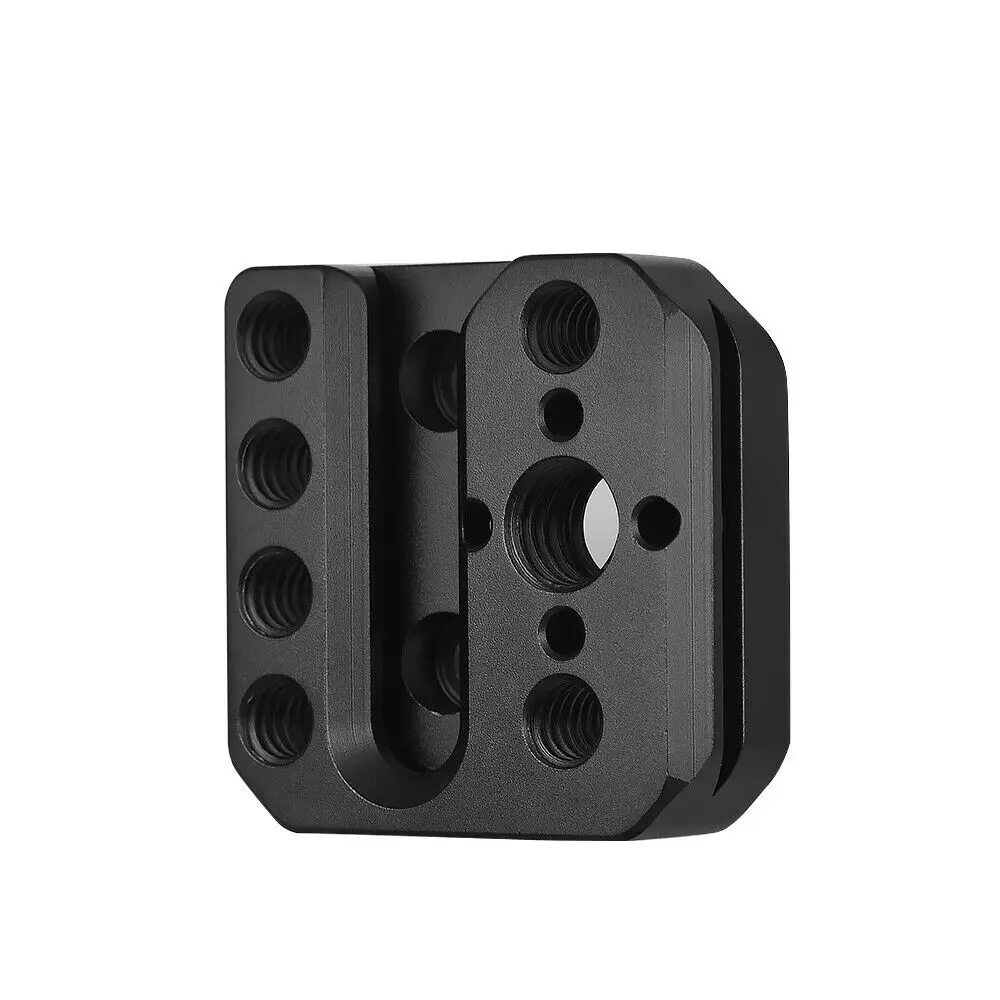 PULUZ Ronin S Gimbal Clamp Quick Release Plate External Mounting Holder for RONIN-S W/ 1/4 3/8 Thread Holes For DIY Options