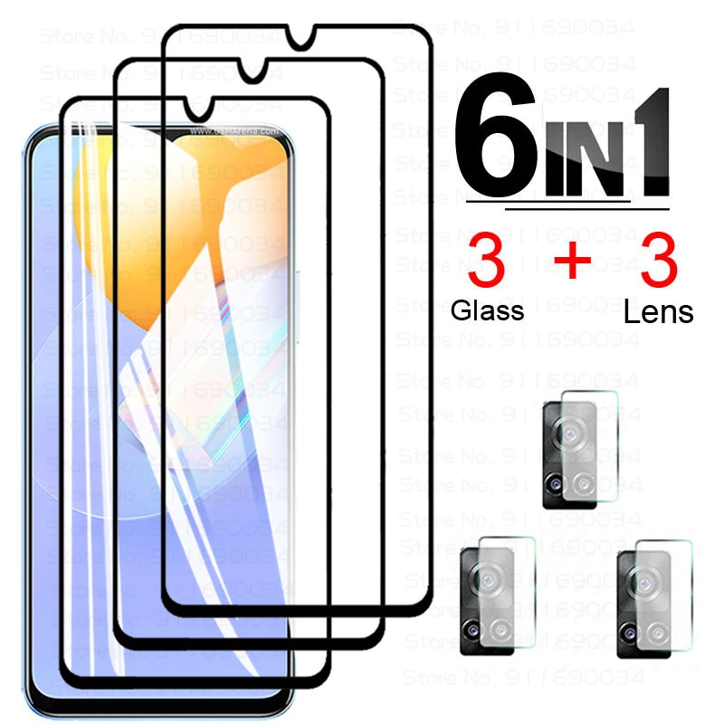 Glass for Vivo Y31 Glass for Vivo Y31s Tempered Glass Flim Protective Screen Protector for Vivo Y31 S 5g Y 31 Lens Glass 6.58" phone screen cover