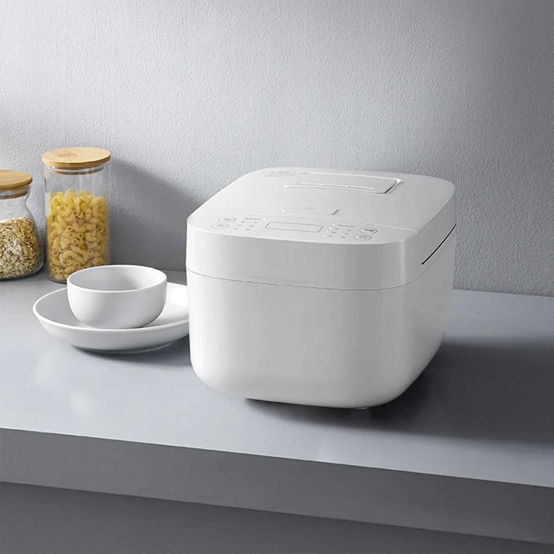 3L Xiaomi Mijia Smart Home Rice Cooker C1 White 650W Xiomi Cooker One-touch Adjustable Cooking Time