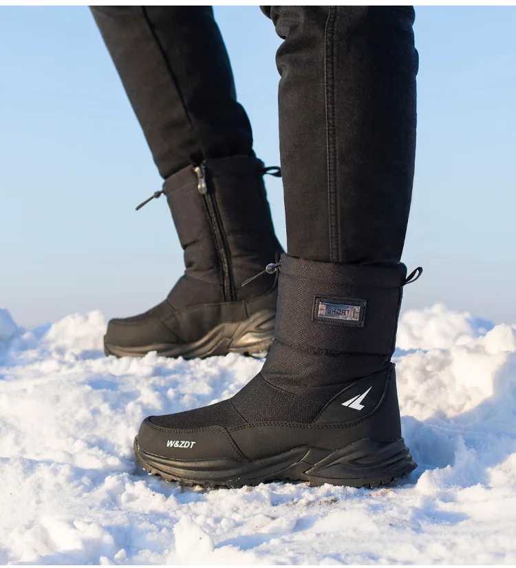 Botas masculinas 2020 sapatos de inverno homens