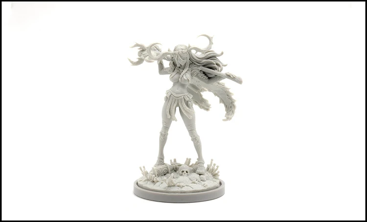 █ 30mm Resin Kingdom Death Worshipper of the Storm ONLY Figure WH043 
