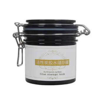 

Eyelash Glue Storage Tank Makeup Eyelash Tool Activated Carbon Box Sealing Fresh Glue Storage Y0B0