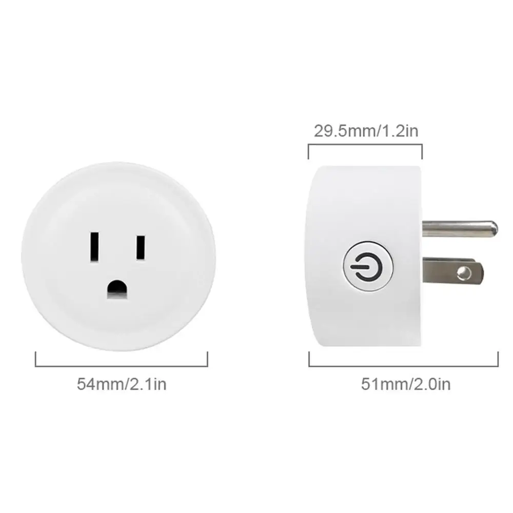 X6 WiFi Smart Wireless Voice Control Time Switch Plug With Ports Timing Socket For Alexa Echo Dot Google Home