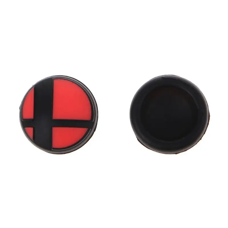 1 Pair Analog Thumb Stick Silicone Skin Grips Anti-Skid Joy Con Caps Replacement for Nintendo Switch NS Console Controller