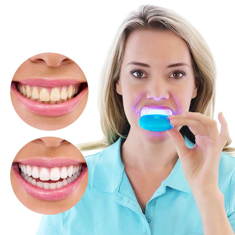 

LED Light Teeth Whitening Tooth Gel UV Light Dental White Teeth Accelerator Bright Personal Dentist Dental Treatment Oral Care