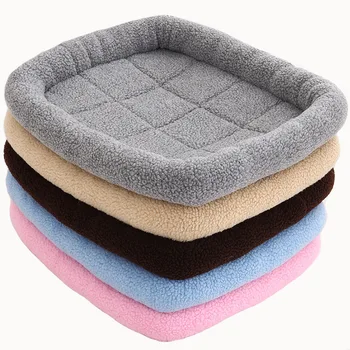 

Dog Mat Puppy Bed Cat Mat Dog House Kennel For Small Medium Large Dogs Fall Winter Soft Fleece Dogs Blancket Damp-Proof