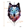 Wolf Temporary Tattoo Sticker Fake Tattoo  Body Art Henna Tatoo Stickers Tattoo waterproof  tattoo Men ► Photo 2/2