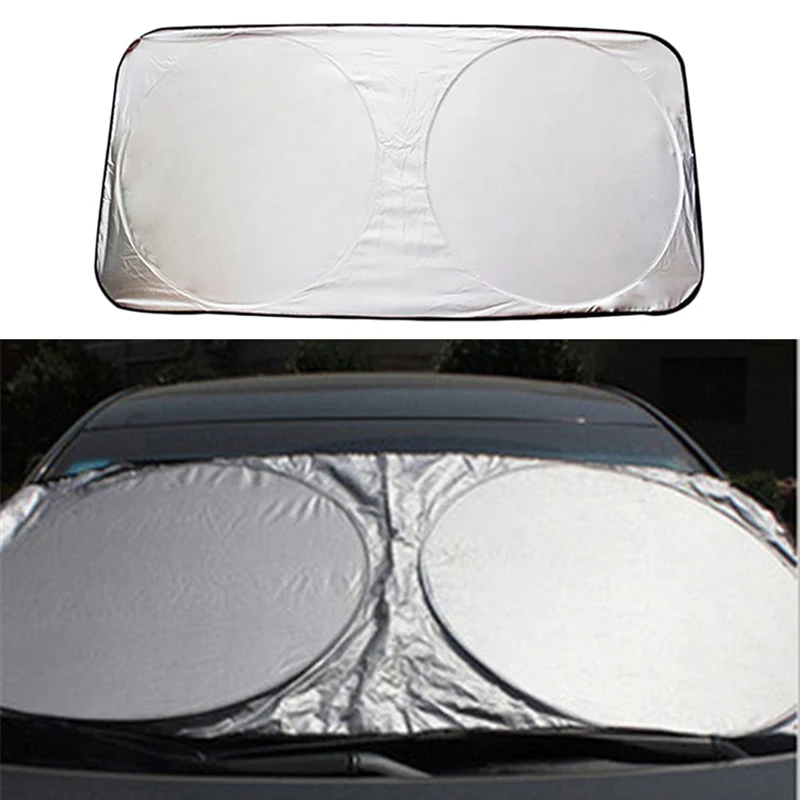 Автомобильный солнцезащитный козырек лобовое стекло Солнцезащитная пленка для защиты от УФ-наклейки