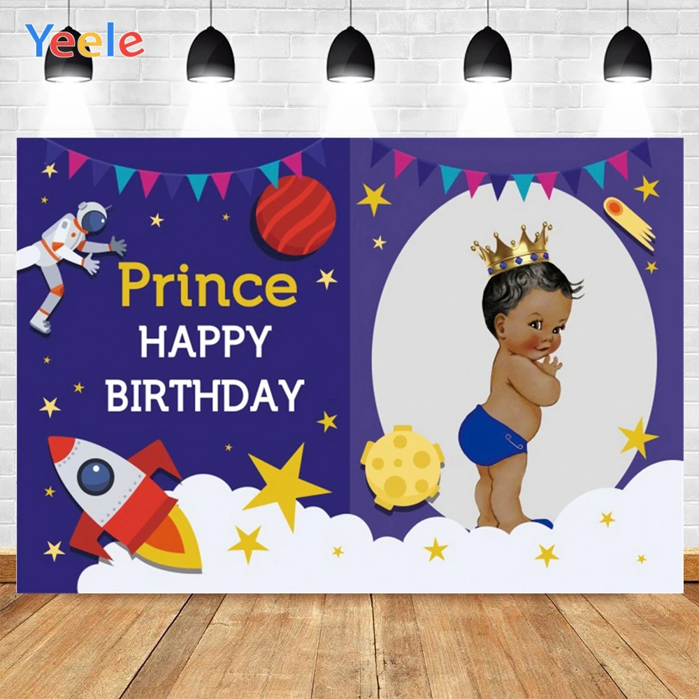 

Happy Birthday Photo Background Photophone Space Lovely Baby Photography Backdrops Studio Shoots for Decoration Customized Size