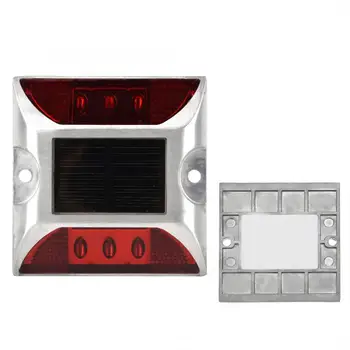 

6 LED Solar Power Ground Marker Lights Waterproof Outdoor Driveway Road Stud Solar Power Ground Light