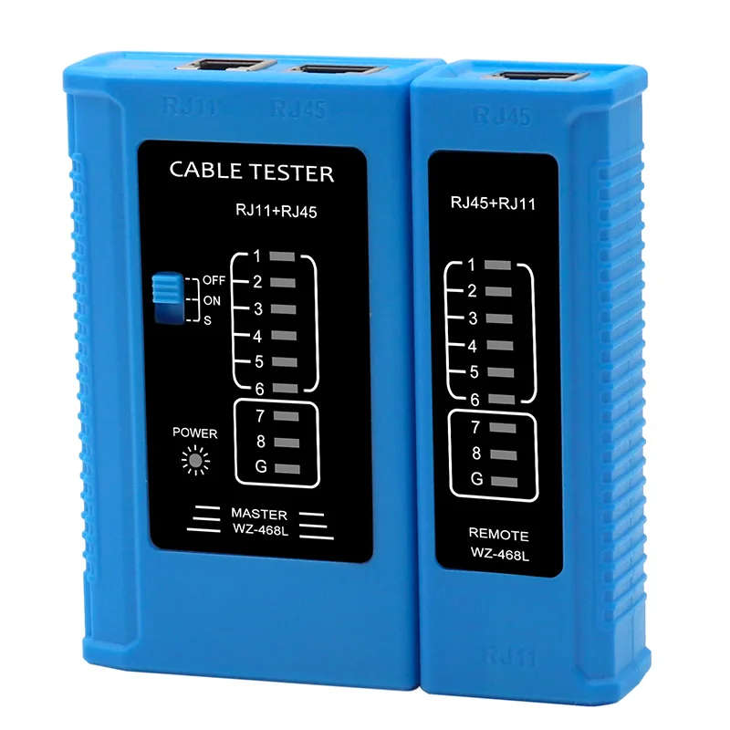 Профессиональный сетевой кабель тестовый er RJ45 RJ11 RJ12 CAT5 UTP LAN кабель тест er детектор дистанционного тестирования Инструменты сетевое оборудование высокое качество