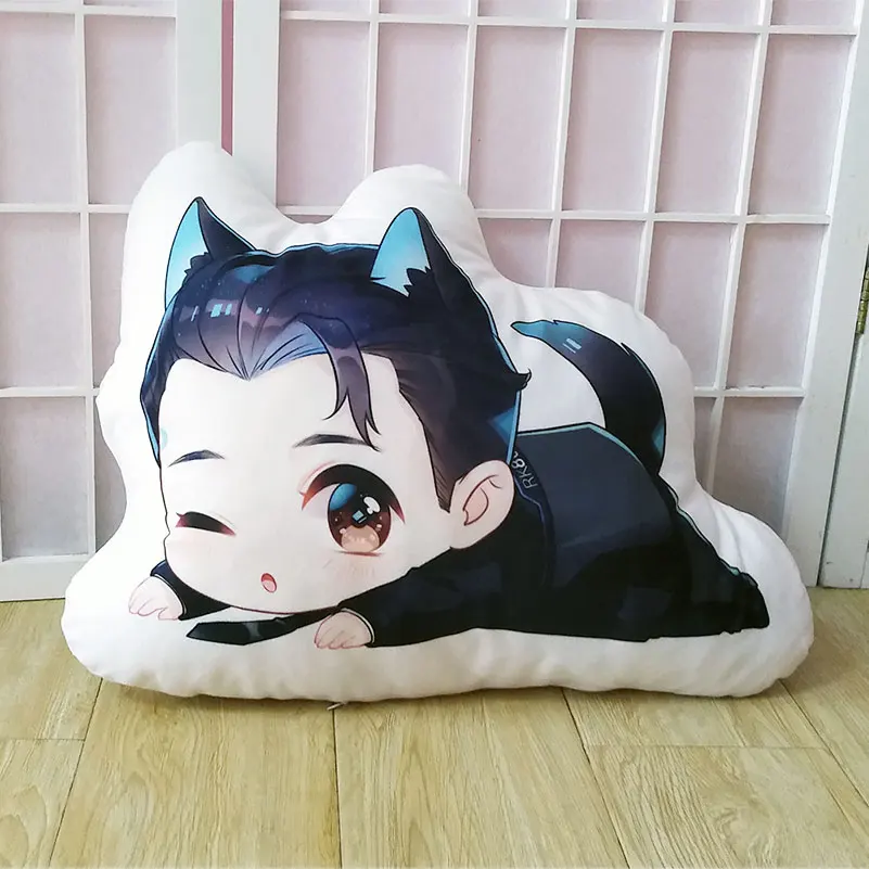 thumbnail image 1 of 45cm Detroit Become Human Connor Plush Game Toys Cute Soft Stuffed Cushion Dolls For Kid Birthday Gift, 1 of 4