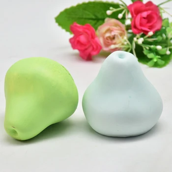 

Popular 3D Handmade Pear Shape Silicone Mould Aromatherapy Gypsum Mold Cupcake Props Fondant Candy Soap Candle Mould
