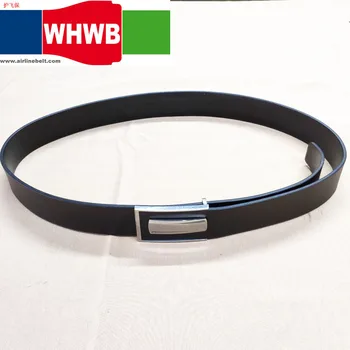 

WHWB Unique design black Genuine leather belt Waistband diamond buckle different color buckle selection fashion and durable