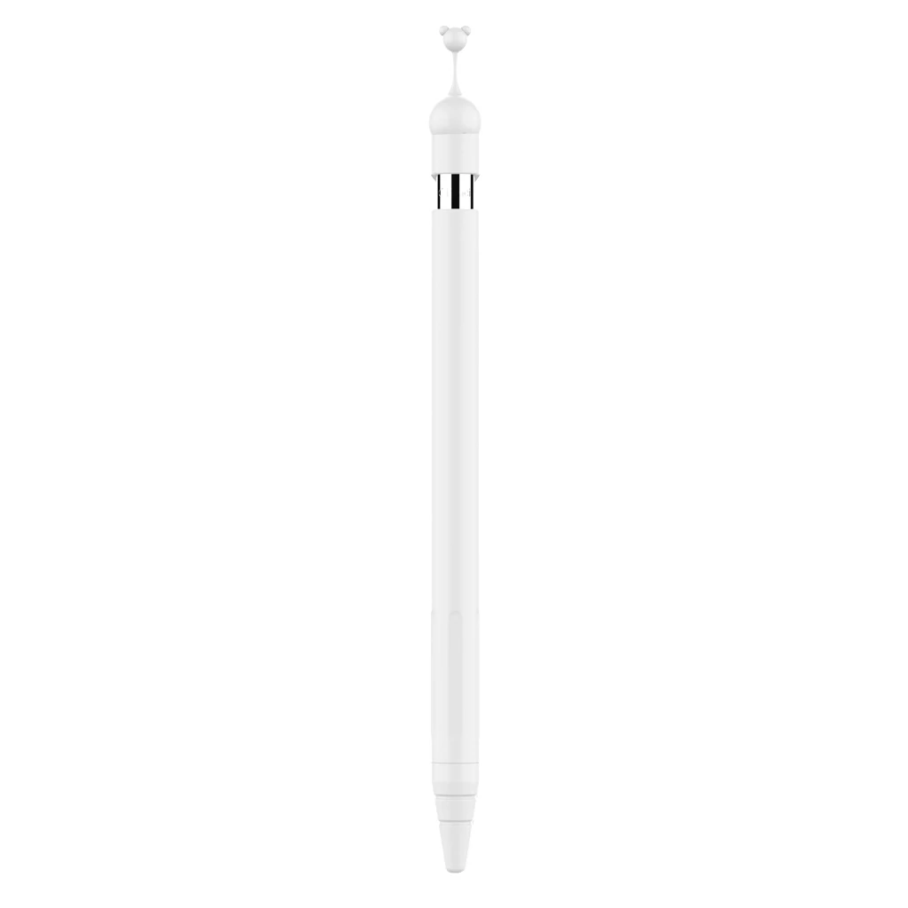 Silicone Magnetic Sleeve Skin Pocket Cover For Apple Pencil 1st Generation