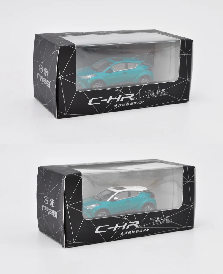1:43 Toyota CHR литая под давлением Модель автомобиля игрушки Металлическая Модель автомобиля оригинальная коробка