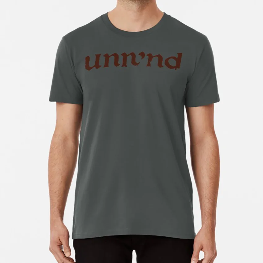 Unwound Leaves Logo T shirt unwound 