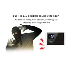 14 14 шт. комплект приложение управление беспроводной домашней безопасности GSM сигнализация wifi GPRS DIY домашняя охранная кольцо сигнализация движения