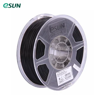 

eSUN PLA 1.75mm 3D Printer Filament Corn Grain Refining Material 1KG Spool (2.2lbs) Black Consumables Material Refills