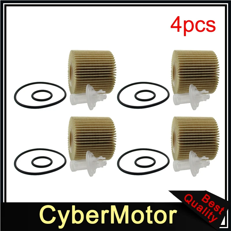 Масляный фильтр для Toyota 2009 2010 2011 2012 2013 Corolla 1.8L 04152-YZZA6 Prius Corolla Scion IM XD - Цвет: 4pcs