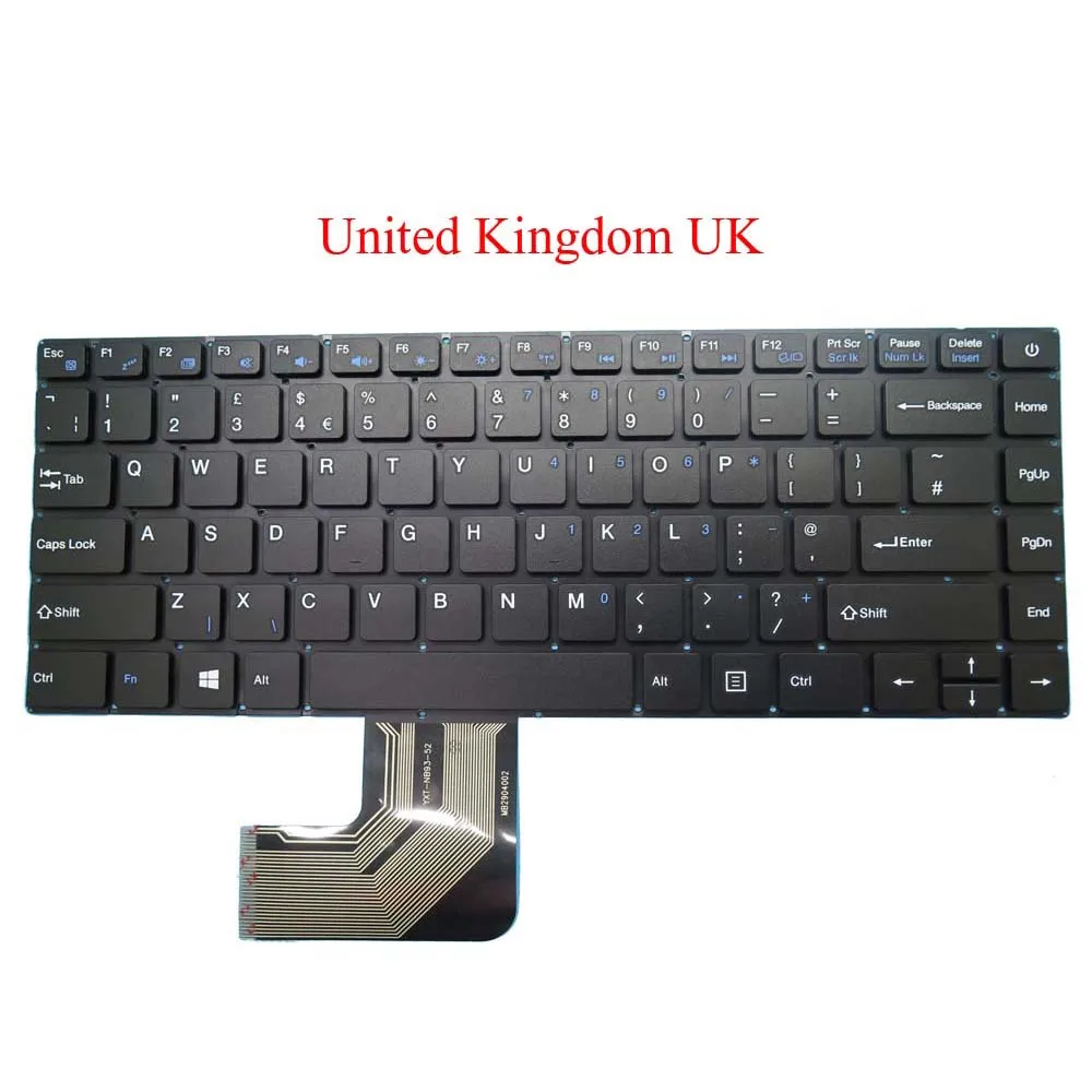 Ноутбук US RU FR KR UK Клавиатура для Prestigio для Smartbook 133S PSB133S01 Россия Английский Франция корейский Великобритания Новинка