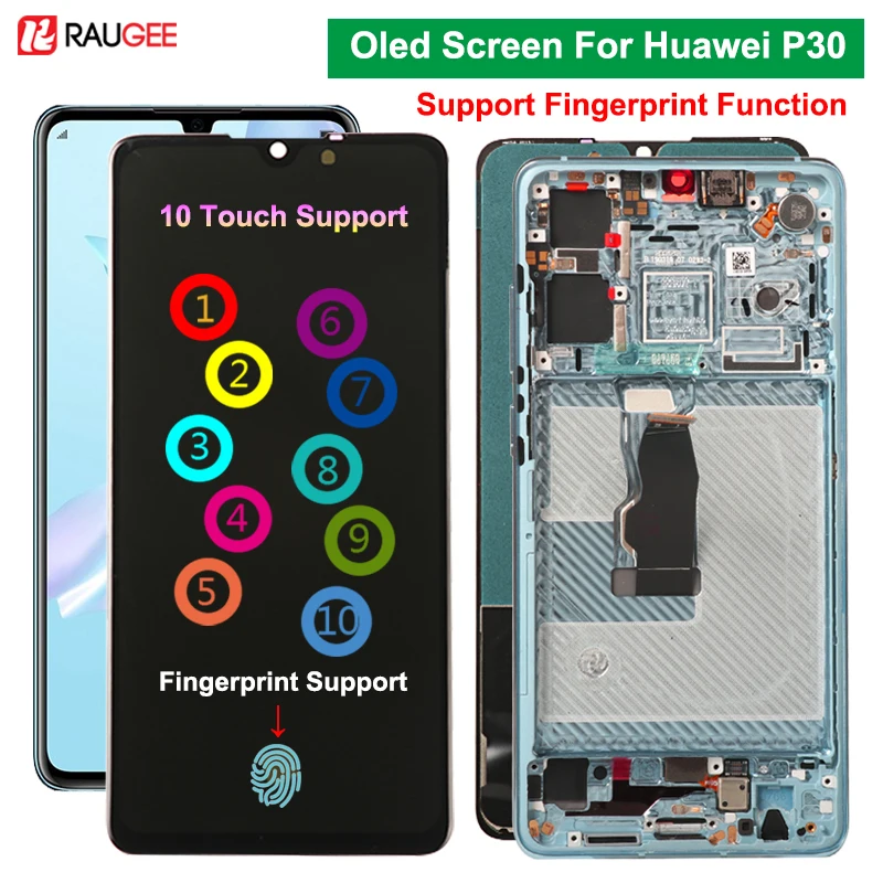 Oled Display For Huawei P30 ELE-AL00/L09/L29