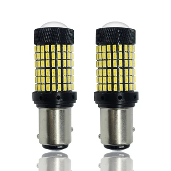

2pcs T20 7440 W21W LED Light Bulbs for Car 3014 144smd led Canbus 1156 1157 Auto Turn Signal Lights Lamp Backup W5W