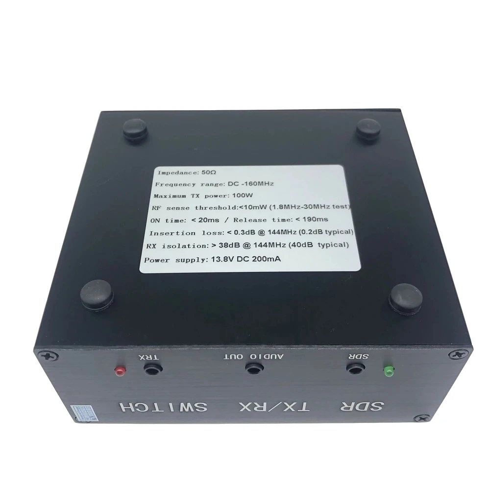 SDR Transceiver and Receiver Switch Antenna Sharer