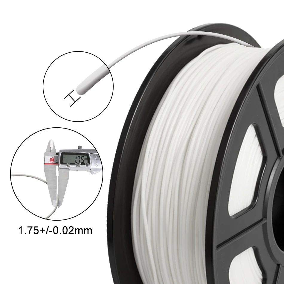 Sunlu 1.75Mm Pla Plus 3D Filament Voor 3D Printer Filamenten Pla + 3D Afdrukken Materiaal 1Kg Met Spool