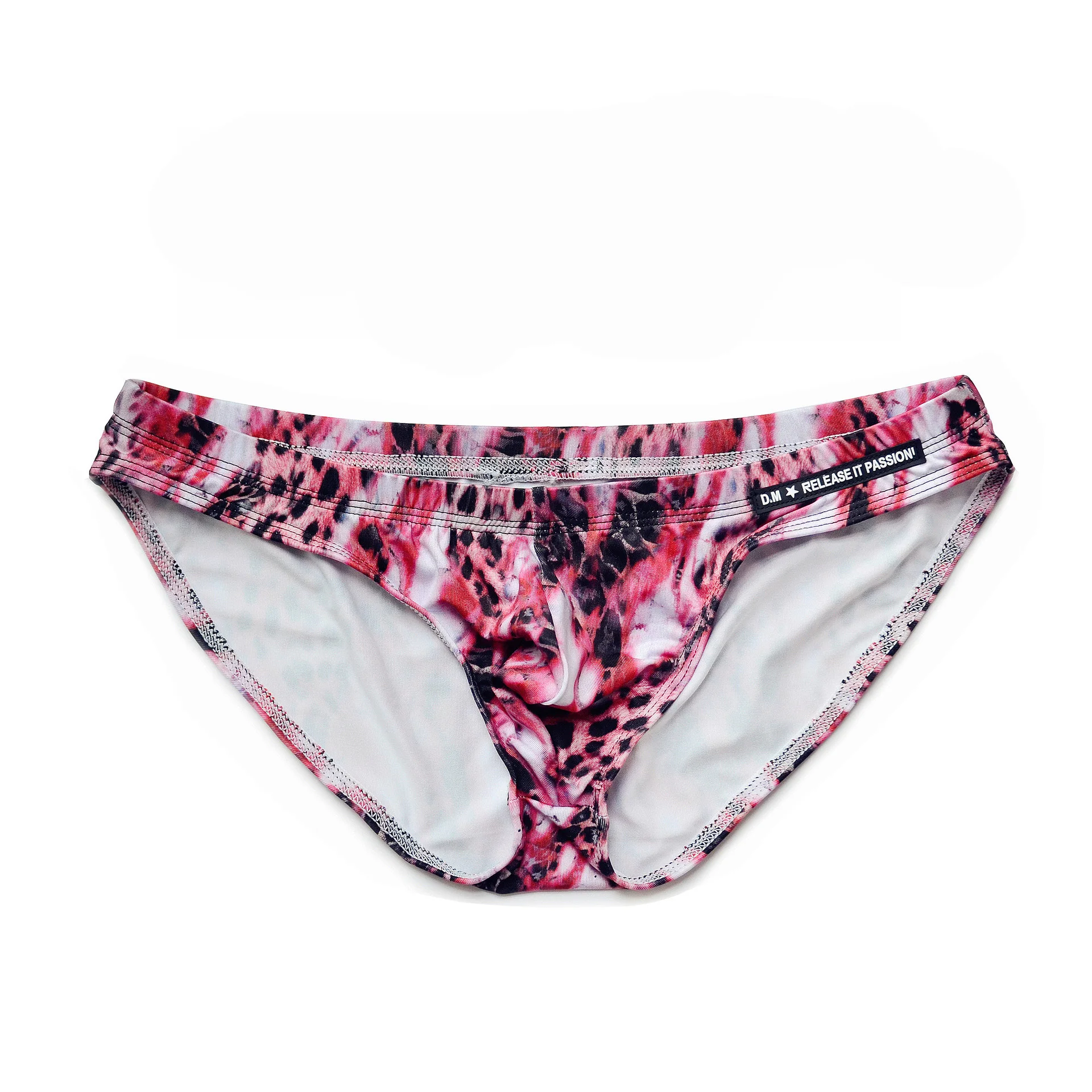 Men's Underwear Cotton Men's Underwear Low Waist Breathable Panties Leopard Comfort Brand Shorts Lomonling
