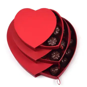 

heart chocolate gift box spot heart-shaped valentine's day birthday gift box packing party favors wedding candy box packaging
