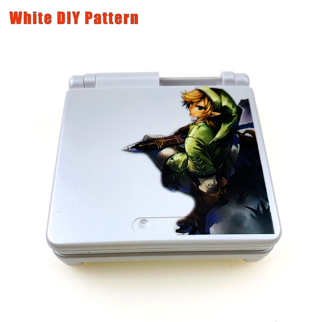 New For GBA SP Housing Shell Case Replacement Full Cover Set For Nintendo GameBoy Advance SP Accessories Dropshipping