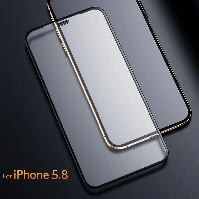 for iphone x xs Benks матовое закаленное стекло анти-отпечатки пальцев Защитная пленка для экрана для Apple IPhone X s Max Xr передняя крышка защитная пленка - Цвет: for iphone x xs