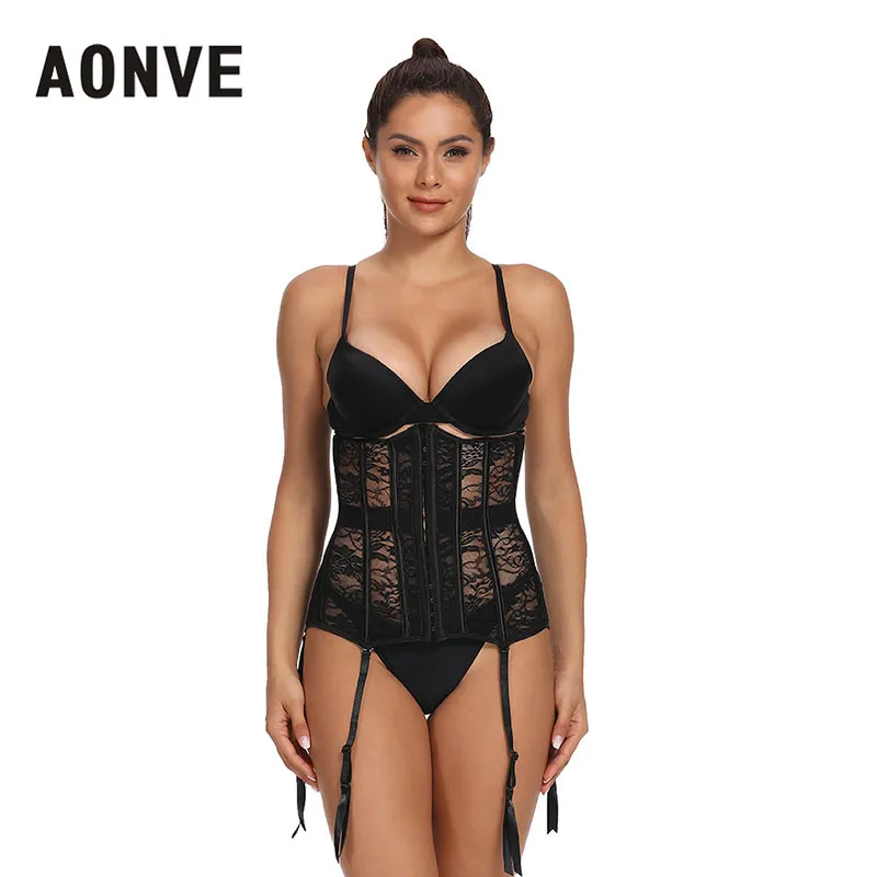 Corset Sexy Gothic Clothing Underbust Bustiers Lace Slimming Sheath Corsage Modeling Strap Waist Bodice for Women Plus Size body shaper,waist trainer,corset bustier top,waist corset,lace lingerie,lace corset