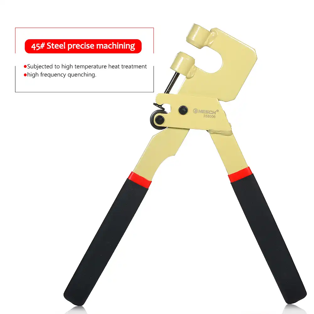 Light Steel Crimping Clamps Pliers Nut Rivet Tool Keel Clamp