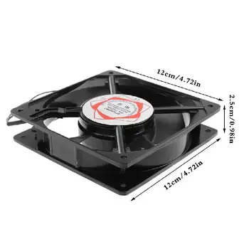 

SF12025AT 2122HSL 12025 120mm Sleeve Bearing 220-240V AC 2-Wire Case Cooling Fan M6CB