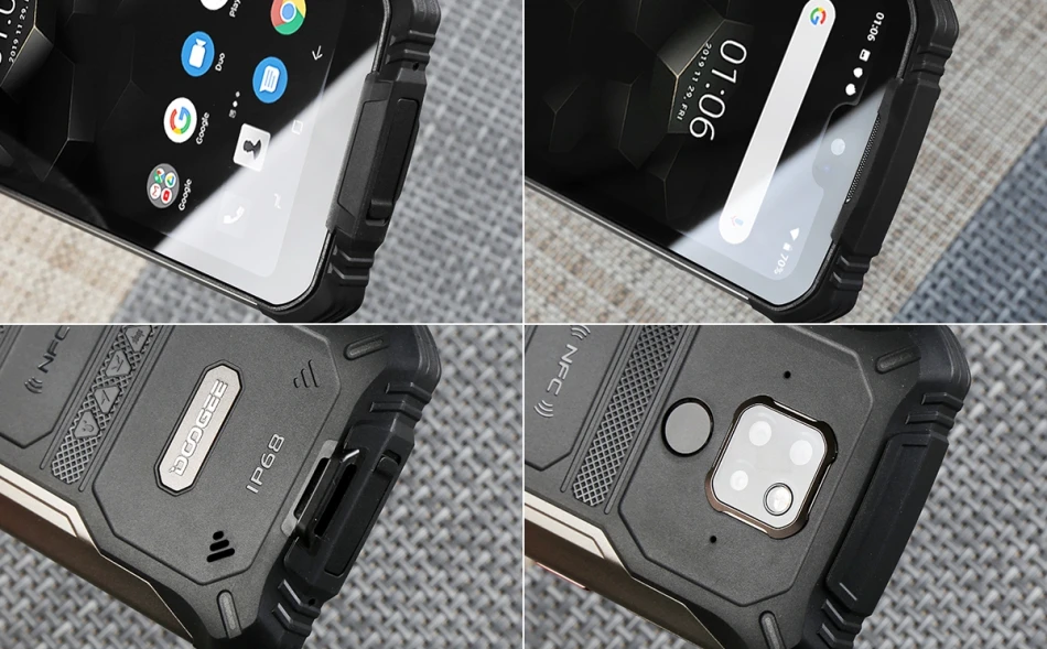 Doogee S68 Pro IP68 прочный телефон 5,8" ips дисплей Helio P70 Восьмиядерный 6 ГБ 128 ГБ 21 Мп+ 8 Мп+ 8 Мп 6300 мАч отпечаток пальца/NFC Смартфон