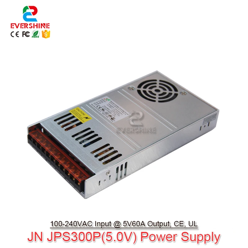 JPS300P 5 0 в 60 А светодиодный экран специальный источник питания 300 Вт Светодиодный