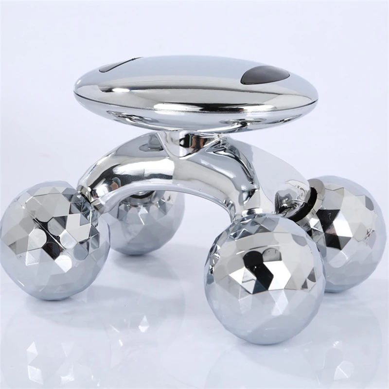 4D Roller Massager Solar Micro Current Face Lifting Tightening Body Slimming Shaping Anti-cellulite Beauty Care | Красота и здоровье