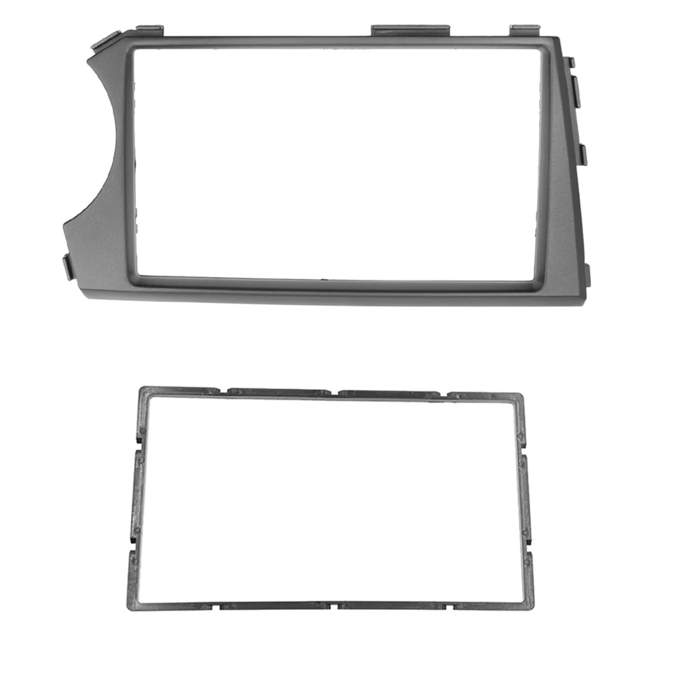 2Din Автомобильная стереофоническая панель для SSANG YONG ACTYON LHD 2006-2009 Радио DVD рамка Панель Крепление тире установка Tirm комплект ободок